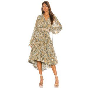 Free People Feeling Groovy Maxi Dress in Black